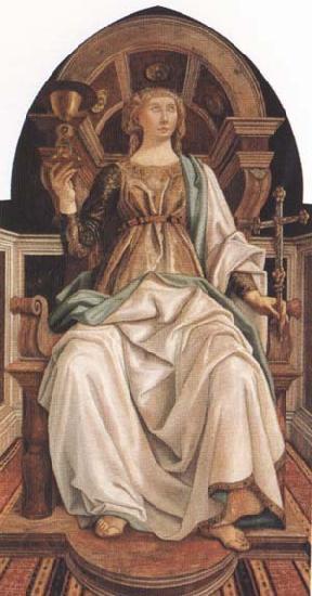 Sandro Botticelli Piero del Pollaiolo Faith Germany oil painting art
